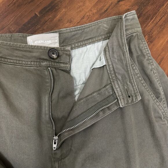 EVERLANE The Chino Buttersoft Pants Kalamata HR Tapered Relaxed - Picture 5 of 14